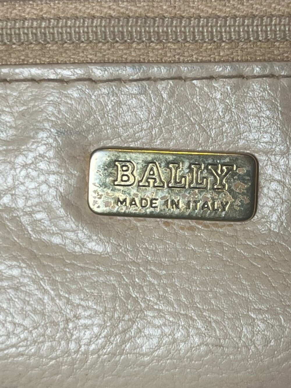 Vintage Bally Black Woven Suede & Leather Tote Bag - Picture 14 of 16